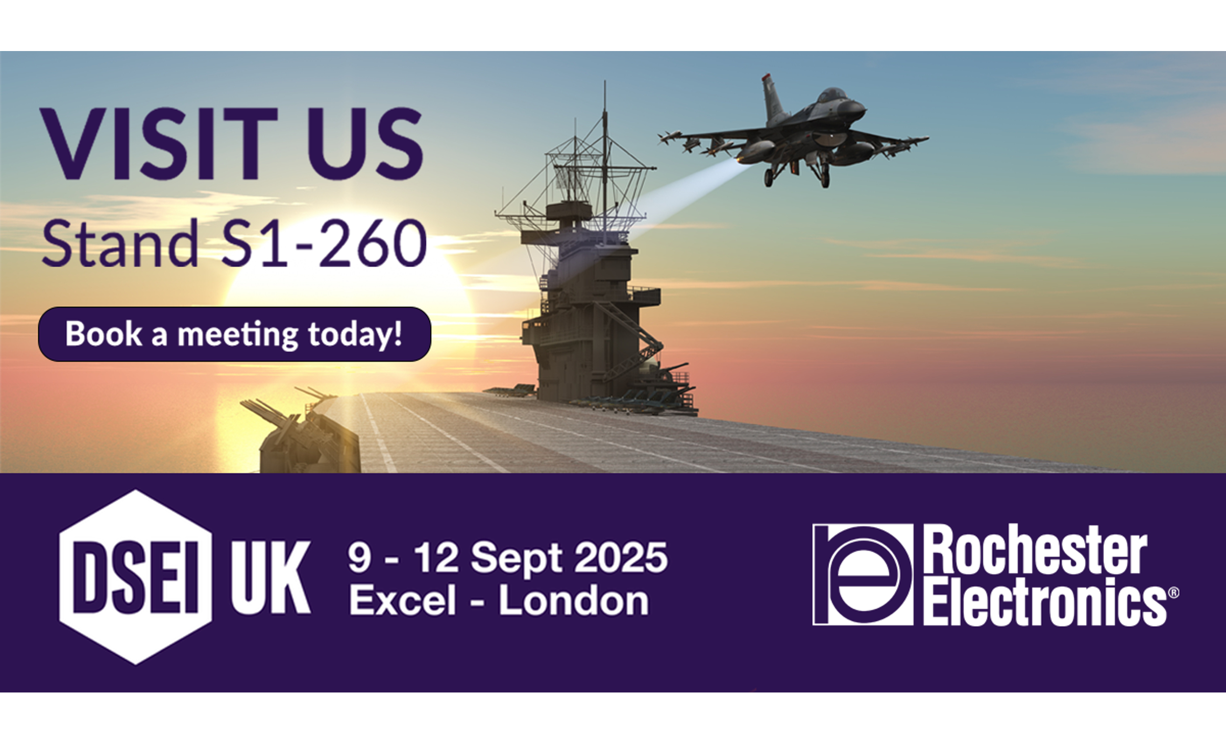 Rochester Electronics at DSEI 2025
