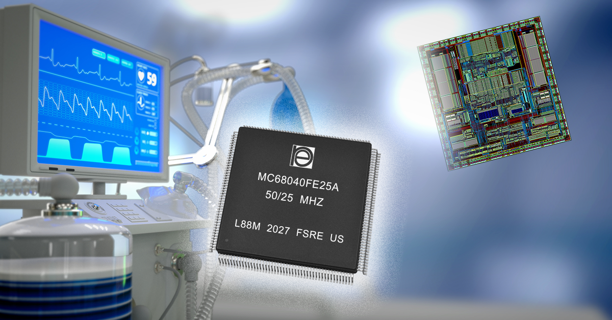 MC68040FE处理器的密封封装