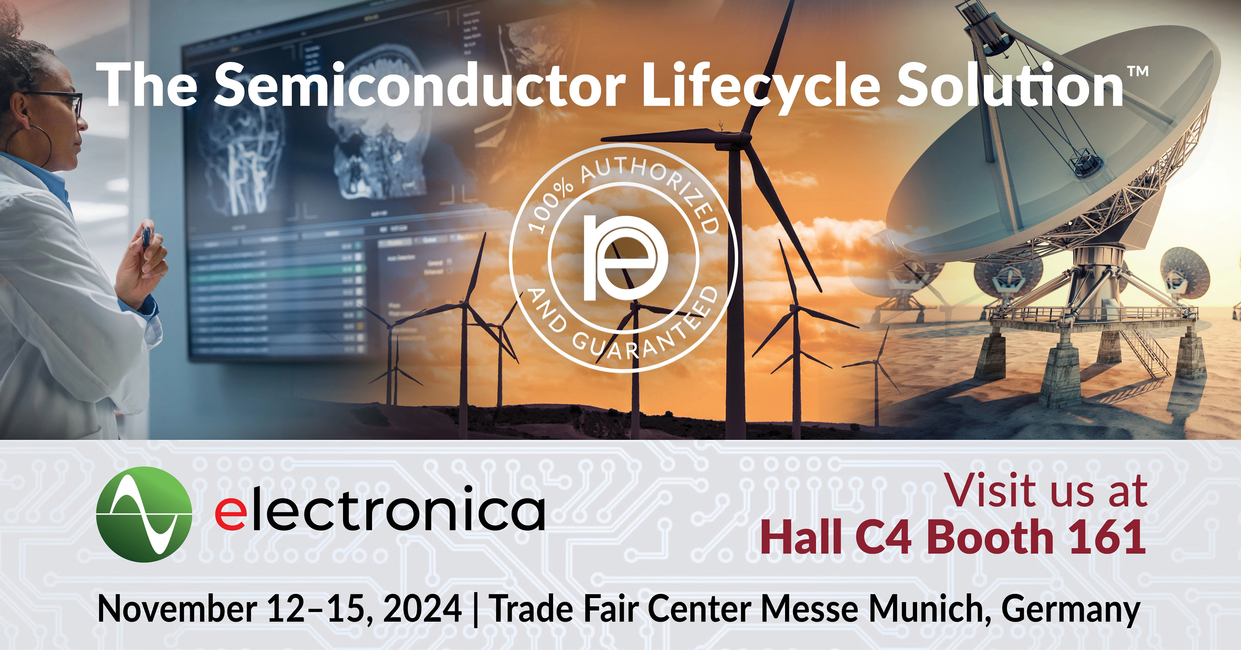 罗彻斯特电子与您相约Electronica 2024 | 2024年11月12-15日